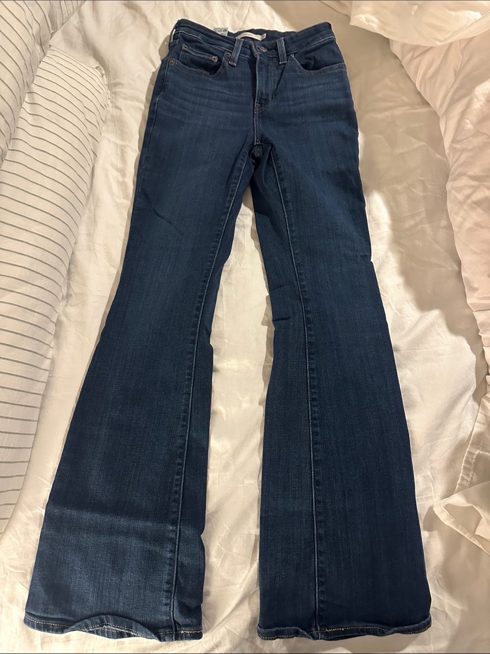 Women’s Dark Blue Flared Jeans